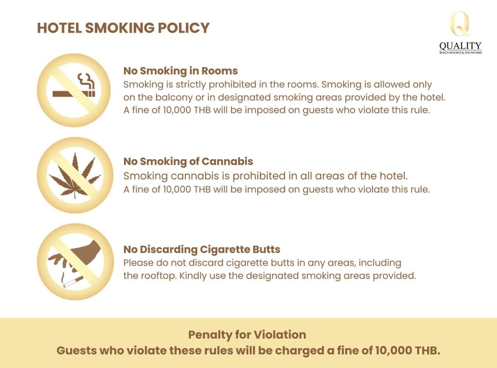 Quality Beach Resorts And Spa Patong Exteriör bild